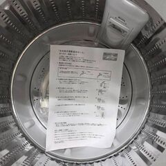 J2094【リユースのサカイ柏店】洗濯機　Haier ハイアール　5.5kg 全自動洗濯機　JW-C55A　2017年製 動作確認　クリーニング済み　の画像