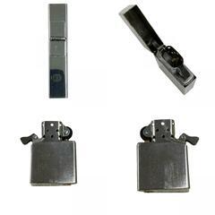 170590 現状品 ZIPPO ジッポ オイルライター ストライプ柄 [1000023025782]の画像