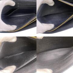 ルイヴィトン LOUIS VUITTON 長財布 モノグラムアンプラント ポルトフォイユサラ M80496 ブラックの画像