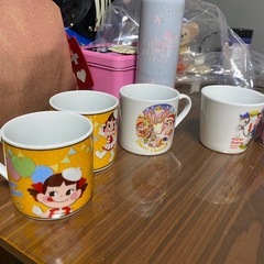 不二家の可愛いコップの画像