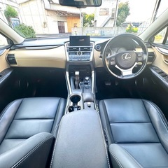 レクサスNX 300h フルエアロ　社外ホイール　外内美車の画像
