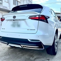レクサスNX 300h フルエアロ　社外ホイール　外内美車の画像