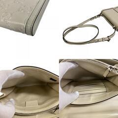 グッチ GUCCI ショルダーバッグ GGエンボス ワンショルダー 斜め掛け メッセンジャーバッグ 625782 ホワイトの画像