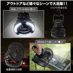 LEDランタン ファン&ライトの画像