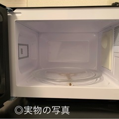【取引依頼ストップ中】電子レンジ　説明書付（ニトリで購入）の画像