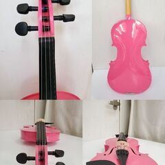 美品 ピンク バイオリン 4/4 ハードケース付き VANGOA W-4◆買取帝国 朝霞店◆の画像