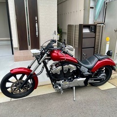 大型アメリカンバイクの画像