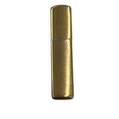 170590 現状品 ZIPPO ジッポ オイルライター ヴィンテージ ゴールド イタリック体 [1000023024822]の画像