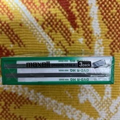 maxell ビデオカメラ用 DＶD-R 60分 3枚 の画像