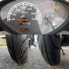ヤマハ　ジョグプチ　SA36J ゴールド　実働　低走行　動画あり　大阪の画像
