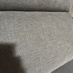 【美品】ニトリ　コーナー　ソファ　セット　ライトグレーの画像