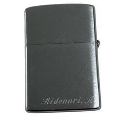 170590 現状品 ZIPPO ジッポ オイルライター アメリカ製 刻印あり ヴィンテージ イタリック体 [1000023024600]の画像