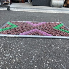 KOMERI　コメリ　玄関ブラシマット　玄関マット　泥除け　泥よけ　60×36㎝(小)　中古　④の画像