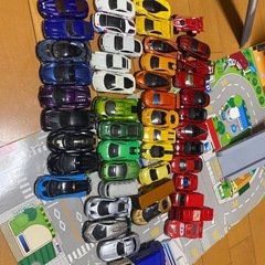 【受渡決定】トミカ48台＆パノラマケース＆収納ケースセットの画像