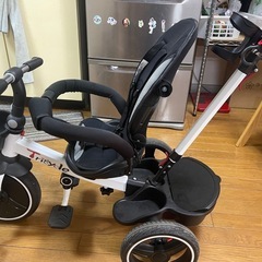 子供用三輪車 三輪車 カバー ベビーカー 手押し棒付き バイク
の画像