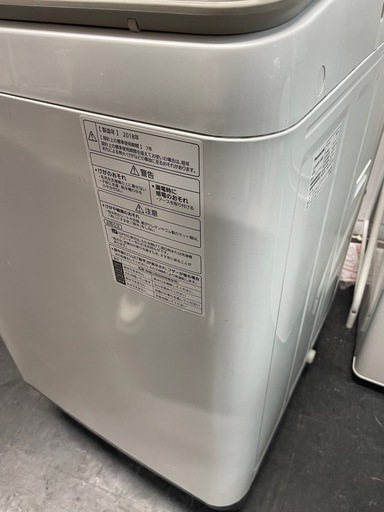【中古】¥10800 9.0K洗濯機　パナソニック　風呂水ホース付き【II084】