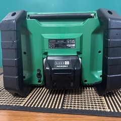 ハイコーキ　作業用スピーカーの画像