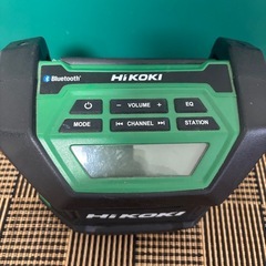 ハイコーキ　作業用スピーカーの画像
