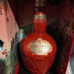 Royal Salute 24年 赤ボトル ギフトボックス付き（1本）の画像