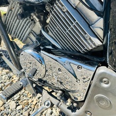 北海道　ホンダ　マグナマグナ250 外装美品！走行少ない！タイヤ山あり！バッテリー付き！の画像