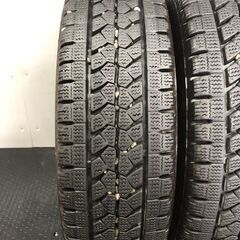 BS BLIZZAK W979 205/70R16 111/109L LT 16インチ ライトトラック用 スタッドレス 2本 20年製 バリ溝 エルフ キャンター等　(STT009)の画像