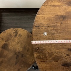 ダイニングテーブル×椅子2脚の画像