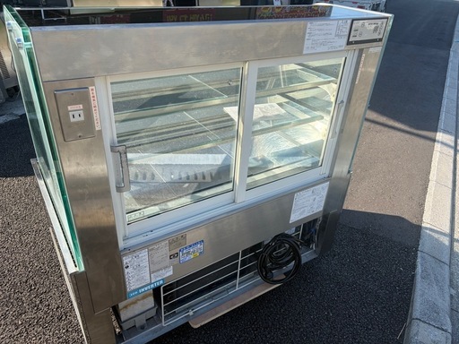 ■中古品 ダイワ冷蔵ショーケース TCR413-EC 323L 2019年 3相200V ケーキショーケース 1200ｘ750ｘ115