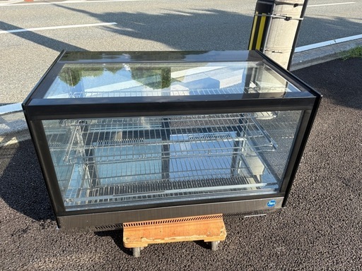 ■中古品 JCM 卓上対面冷蔵ショーケース JCMS-70T 2023年 915ｘ560ｘ670ｍｍ 動作問題なし■
