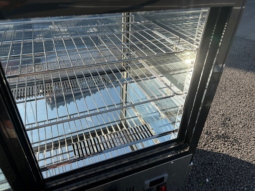 ■中古品 JCM 卓上対面冷蔵ショーケース JCMS-70T 2023年 915ｘ560ｘ670ｍｍ 動作問題なし■