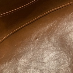 エア・リゾームデスクチェア オフィスチェア おしゃれ 肘なし 回転式 HOWARD DESK CHAIR(ハワードデスクチェア) ブラウン（レザー）の画像