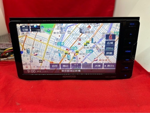⭐︎美品⭐︎KENWOOD 最新2025年春地図MDV-L405W新品バックカメラ付