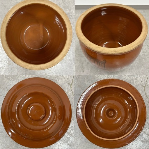 常滑焼☆久松窯謹製☆１０号 　壺（切立蓋付）梅干し　味噌壺 Amazon.co.jp: 常滑焼 久松窯 蓋付き 丸壺 漬物壺 梅干し壺 味噌