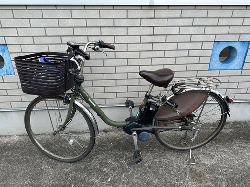 【Panasonic 電動アシスト自転車】  3年前に新品で購入したPanasonicの電動アシスト自転車です。   バッテリー良好、充電器・鍵も揃っています。    ■受け渡し：国母駅周辺   ■価格：60,000円（ご相談OK）  気になる方はお気軽にご連絡ください☺️