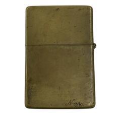 170590 現状品 ZIPPO ジッポ オイルライター アメリカ製 刻印あり 真鍮 [1000023024051]の画像