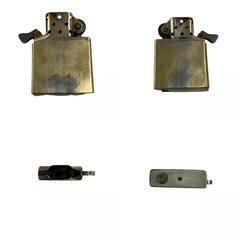 170590 現状品 ZIPPO ジッポ オイルライター アメリカ製 刻印あり 真鍮 [1000023024051]の画像