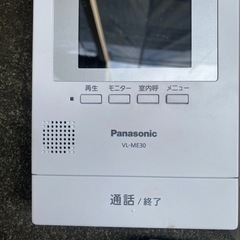 Panasonic doorbell phone with camera の画像