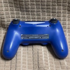 PS4コントローラー青中古品②の画像