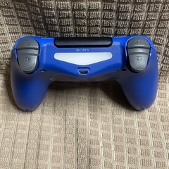 PS4コントローラー青中古品②の画像