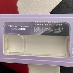【新品】iPhone14 / 14Pro クリアケース 透明シンプルデザインの画像
