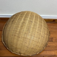 竹細工　ボウル型ざる　直径35.5㎝ 高さ9.0㎝の画像