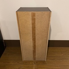 カラーボックス　茶色　ブラウンの画像