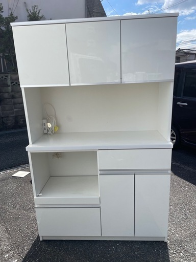 北九州市内配送無料　食器棚　スライド収納　キッチンラック等