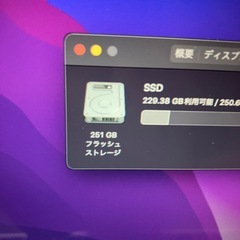 2015MacBook Air 11インチ i5 8GB251GBの画像
