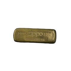 170590 現状品 ZIPPO ジッポ オイルライター 真鍮 スリム [1000023021272]の画像