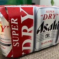 アサヒ　スーパードライ　350ml×6本　キリン　一番搾り　オリオンビールの画像