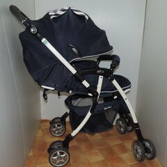 ベビー・子供用品買取販売キッズモール湘南/ラクーナビッテ/１～３６カ月/ハイシート５３cm/オート４輪/洗濯済の画像