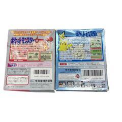 186000 現状品 ポケットモンスター　赤　銀　ゲームボーイソフト 2点まとめ売り [1000025357478]の画像