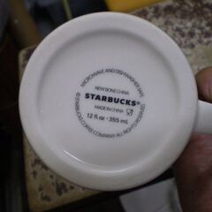 スターバックス　マグカップ　汚れあります。の画像