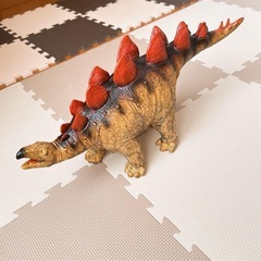 恐竜2体　ソフト　フィギュア　の画像