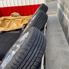 （取引き中）中古タイヤホイール14インチ　4本の画像